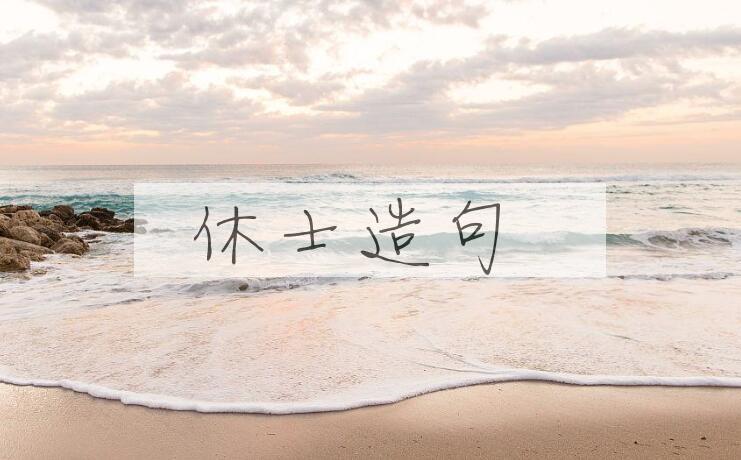用休士造句