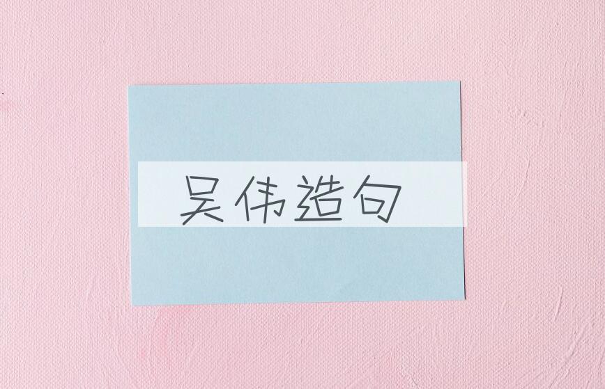 用吴伟(1459-1508)造句