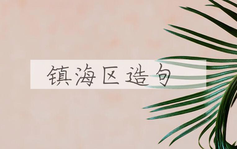 用镇海区造句