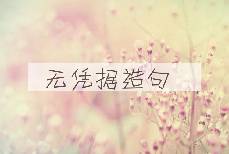 用无凭据造句