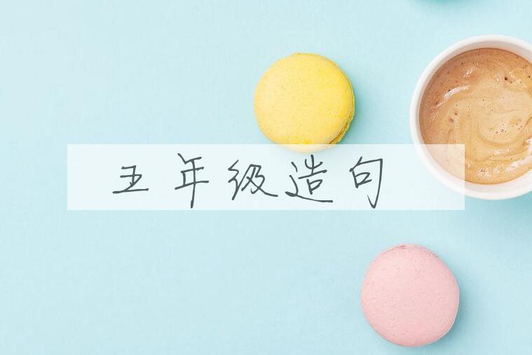 用五年级造句