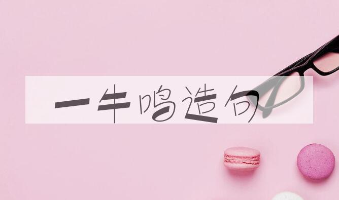 用一牛鸣造句