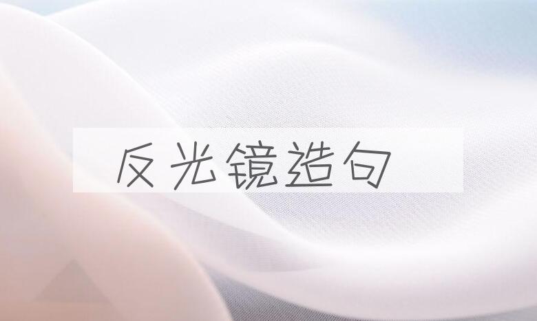 用反光镜造句