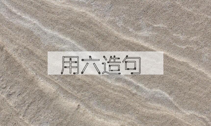 用用六造句