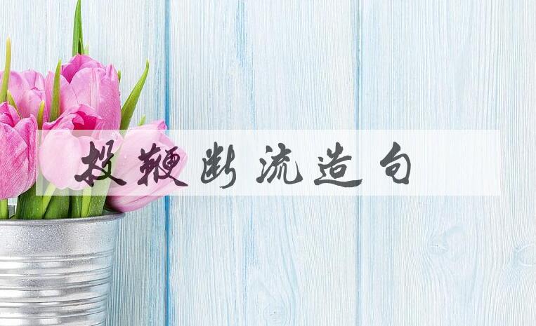 用投鞭断流造句