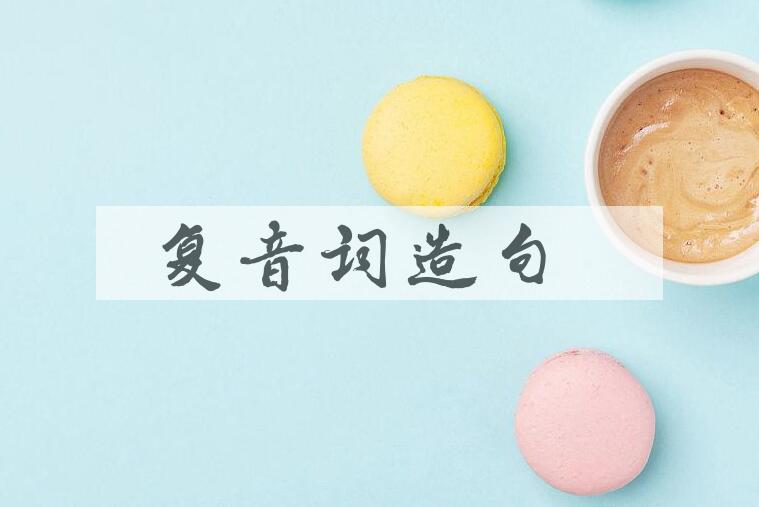 用复音词造句
