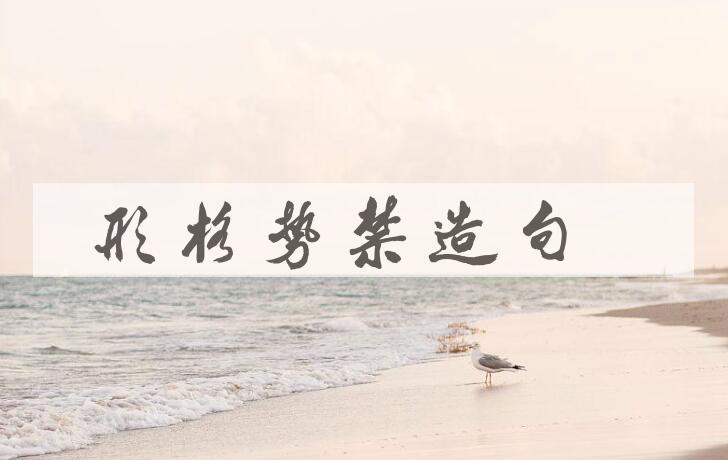 用形格势禁造句