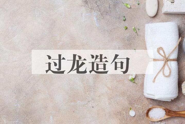 用过龙造句