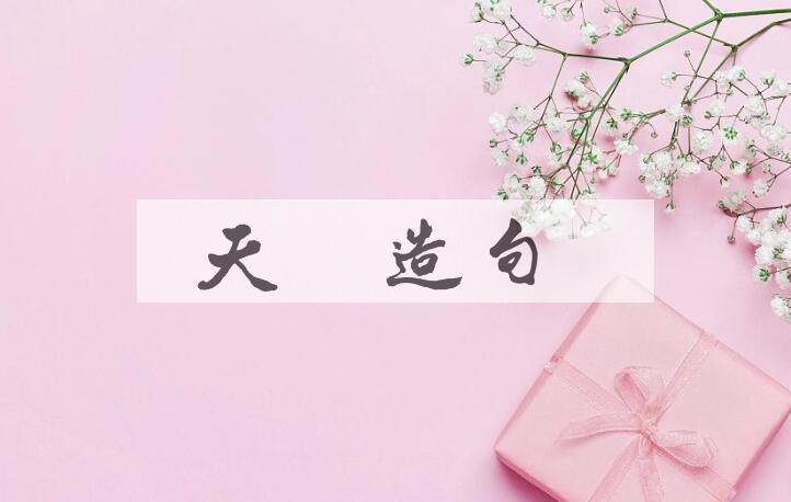 用天年造句
