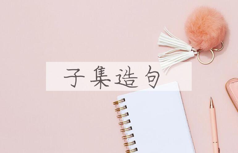 用子集造句