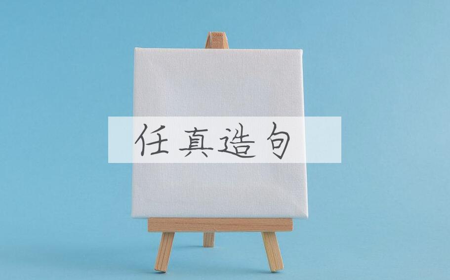 用任真造句