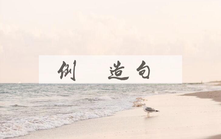 用倒箧造句