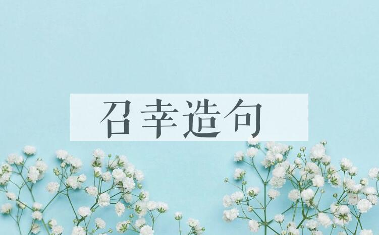 用召幸造句
