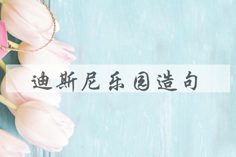 用迪斯尼乐园造句