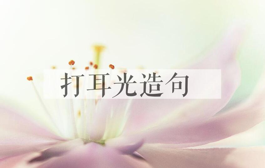 用打耳光造句