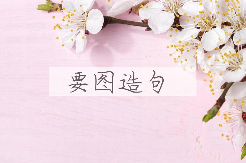 用要图造句