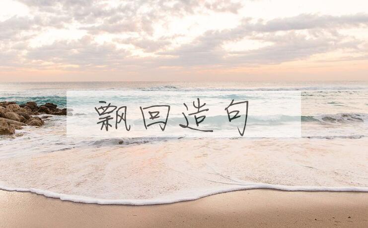 用飘回造句