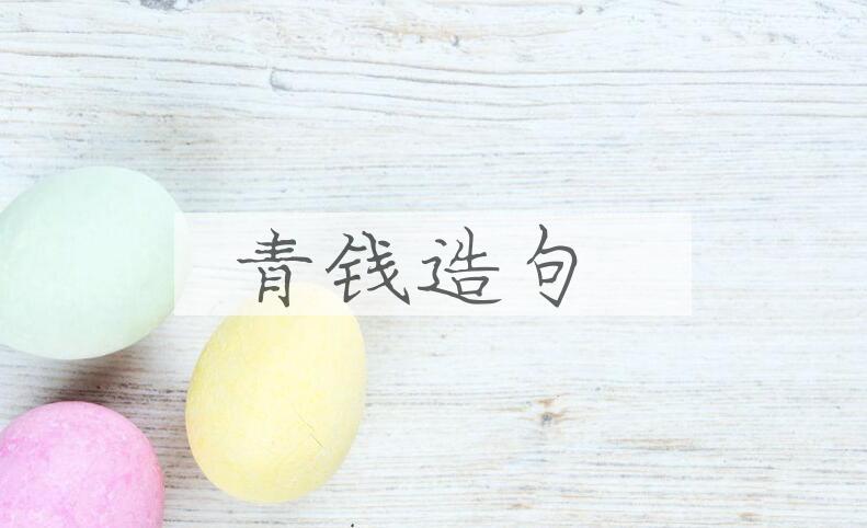 用青钱造句