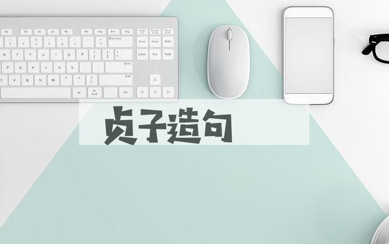 用贞子造句
