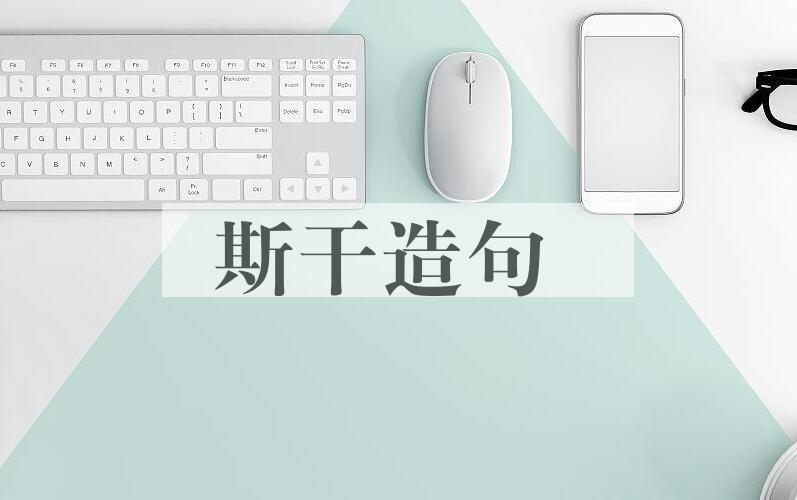 用斯干造句