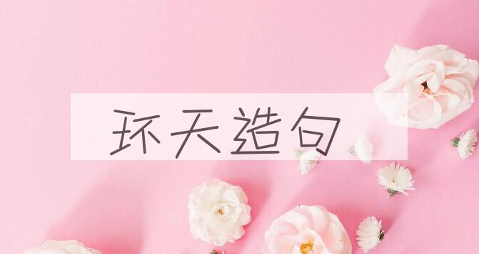 用环天造句