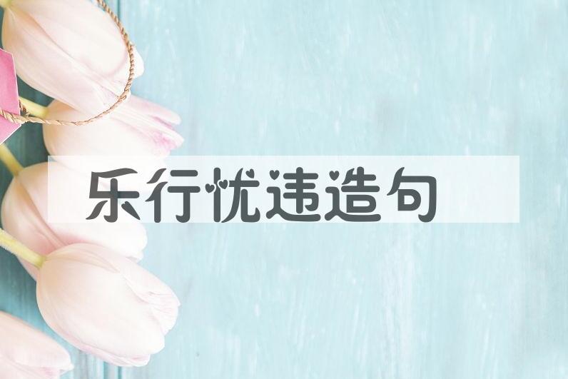 用乐行忧违造句