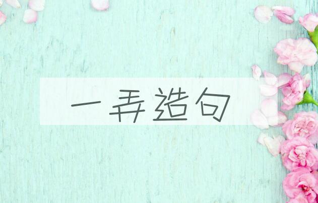 用一弄造句
