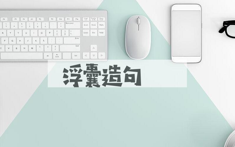 用浮囊造句
