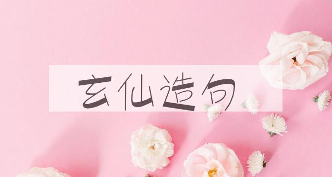 用玄仙造句