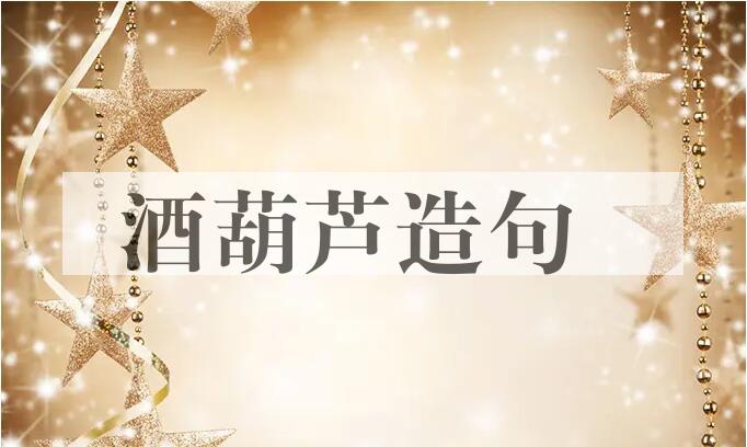 用酒葫芦造句