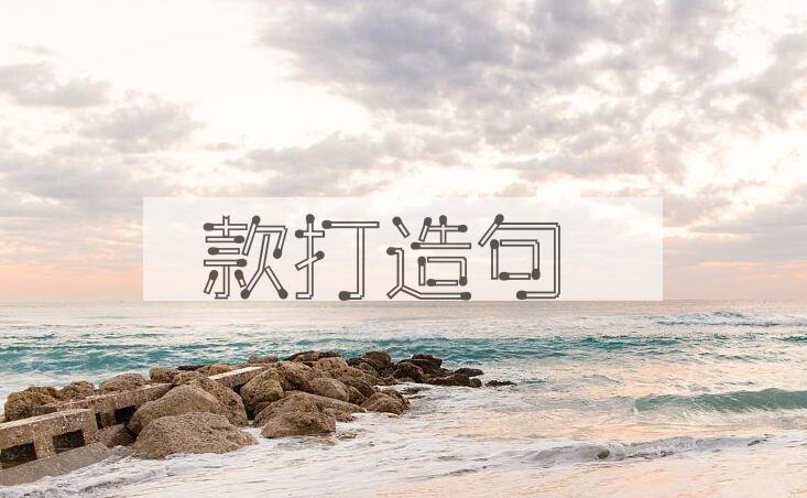 用款打造句