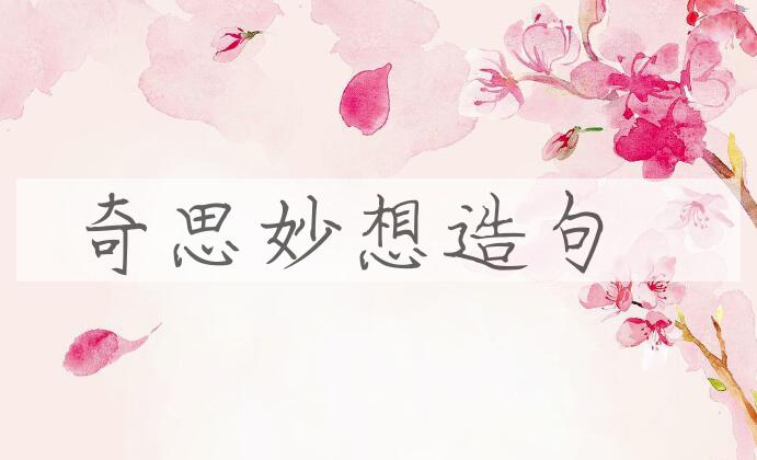 用奇思妙想造句