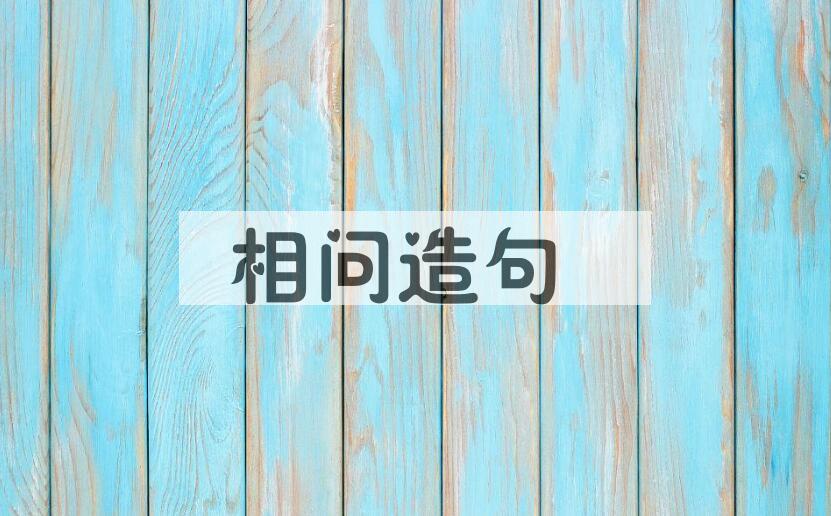 用相问造句