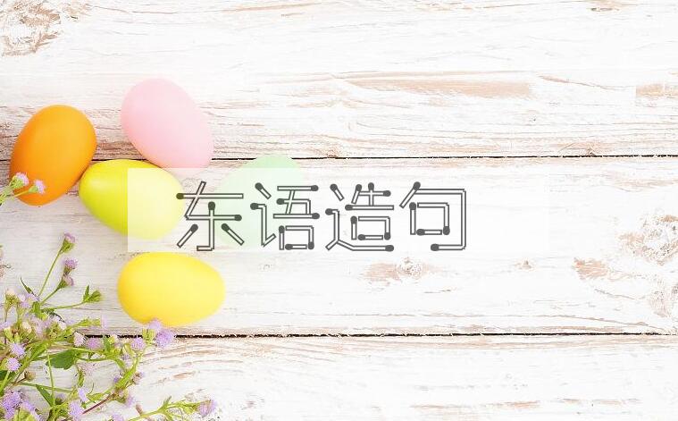 用东语造句
